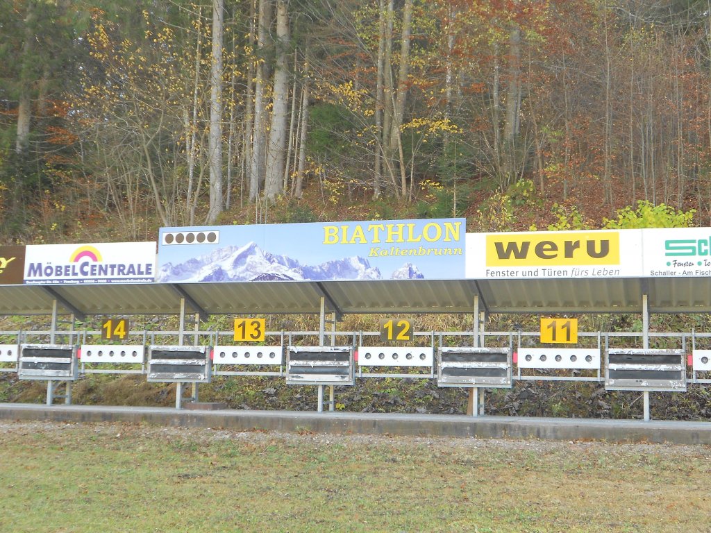Anschaffung einer neuen elektronischen Scheibenanlage für das Biathlonstadion Kaltenbrunn