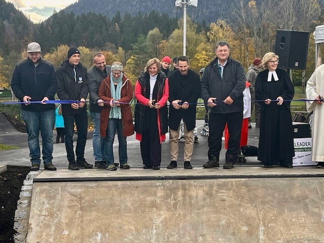 Einweihung Skate- und Pumptrackanlage Oberammergau