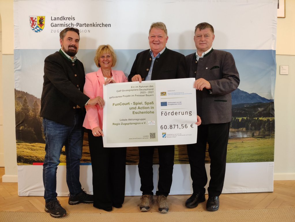 Förderbescheid für die Gemeinde Eschenlohe